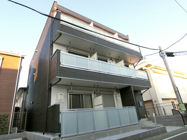 リブリ・江ノ島Ⅱの外観|きれいな外観です