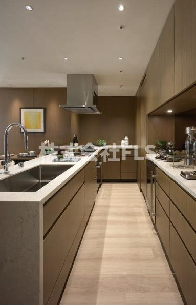 港区南青山６丁目の賃貸マンションのキッチン