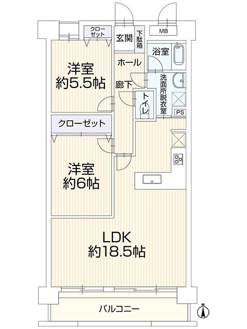【間取り】の画像