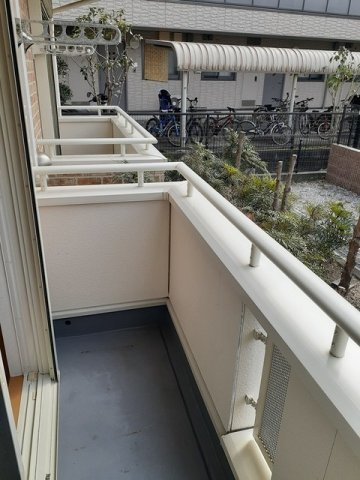 パティオ湘南のバルコニー|バルコニー付きです