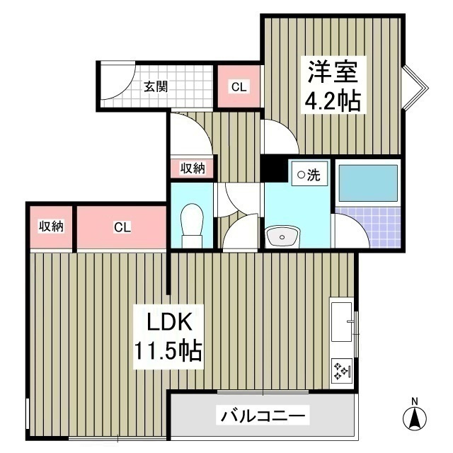 鎌倉ピュアハイムの間取り