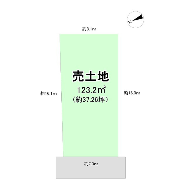 枚方市渚栄町 売土地の土地図|枚方市渚栄町 区画図