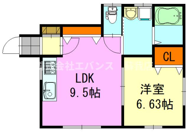【間取り】 | ナリトモ仁戸名C