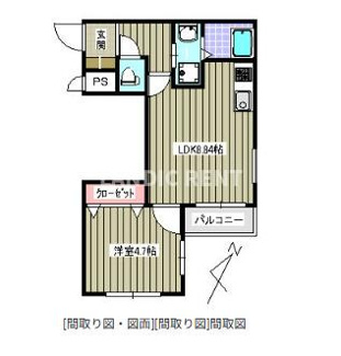 【間取り】 | エスコーポ西新