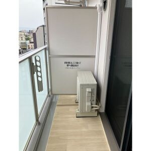 プレイズシード浅間町のバルコニー