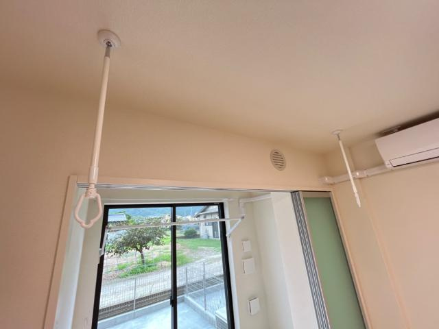 ＴＨ館の設備|室内物干し