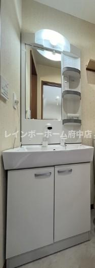 ベルシャンブル稲田堤の独立洗面台