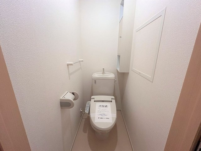 プティボヌールⅠのトイレ|ゆったりとした空間のトイレです