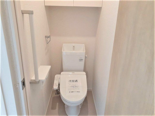 メビウス鏡Ⅴのトイレ|トイレもきれいです