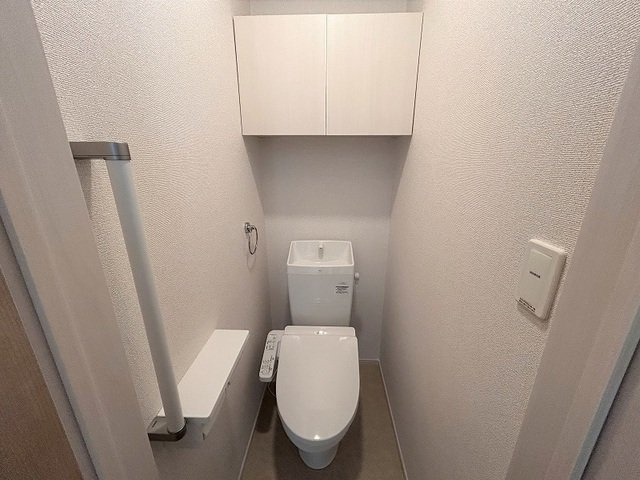 エイトリバー　Ｂのトイレ|トイレもきれいです