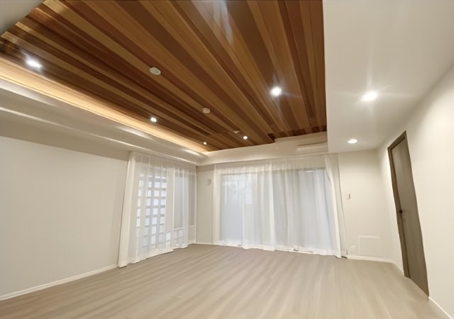 練馬区平和台1丁目　平和台ガーデンハウス　角部屋×リノベマンションの居間・リビング