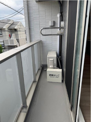 セレスティア細田Bのバルコニー