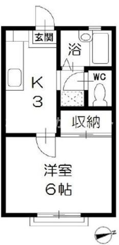 ジェイハウス大久保【おとり物件なし】#学生・社会人にオススメ！初期費用分割払いOK！の間取り