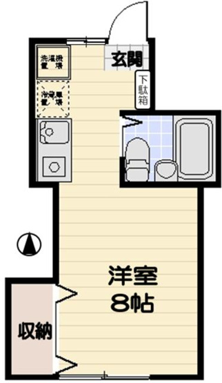 【間取り】 | クラブハウス戸越