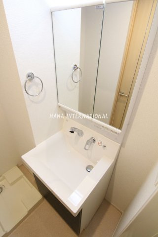 プラシードの洗面所