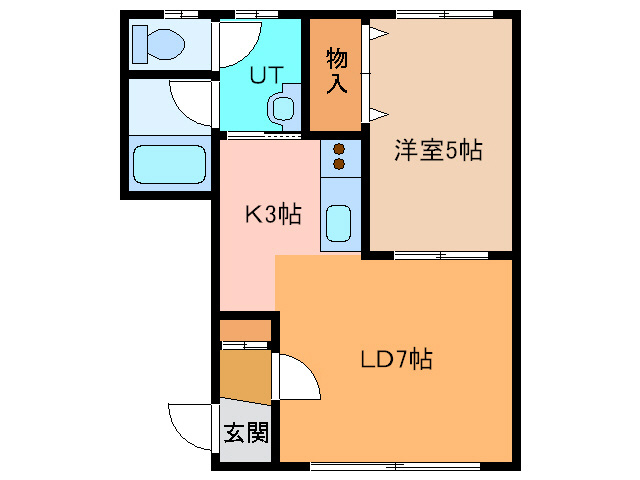 パリエトキアⅡの間取り