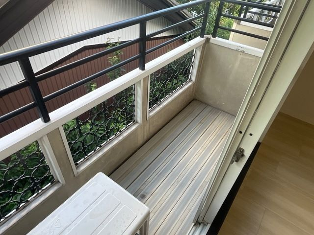 エヴァース藤ヶ丘のバルコニー