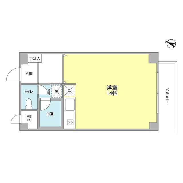 サンヒルズ用賀の間取り