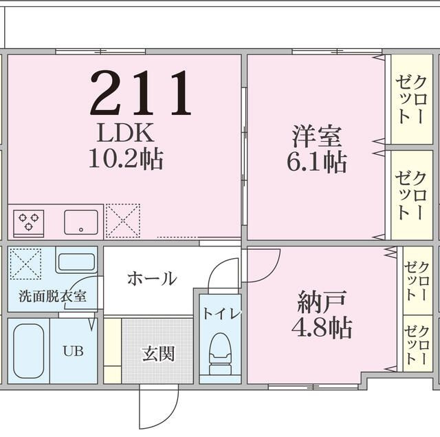 フォレスト南林間の間取り