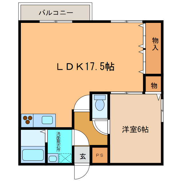 リバティノースホライゾンの間取り