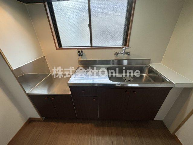 東大阪市高井田中１丁目の賃貸マンションのキッチン