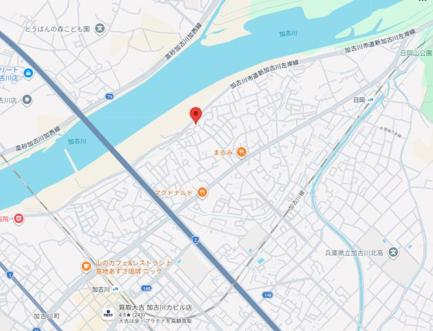 加古川市加古川町中津（全２棟）2号棟の地図