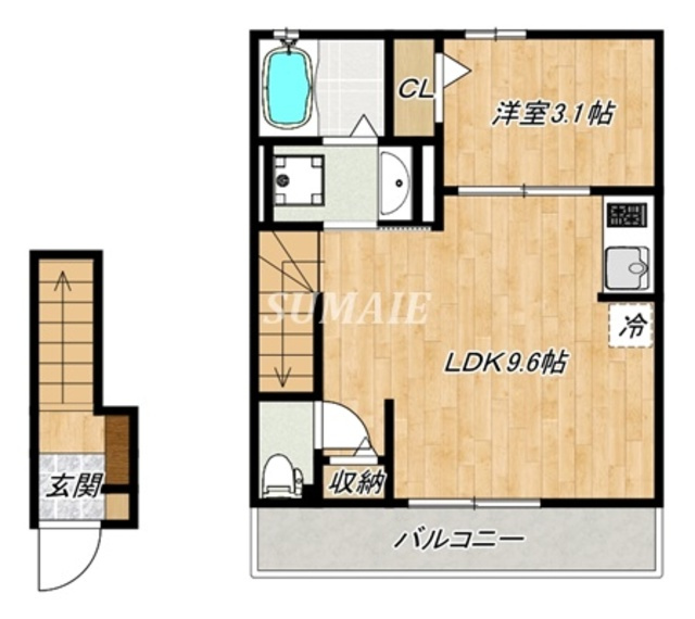 タウンセレッソの間取り|間取りです☆