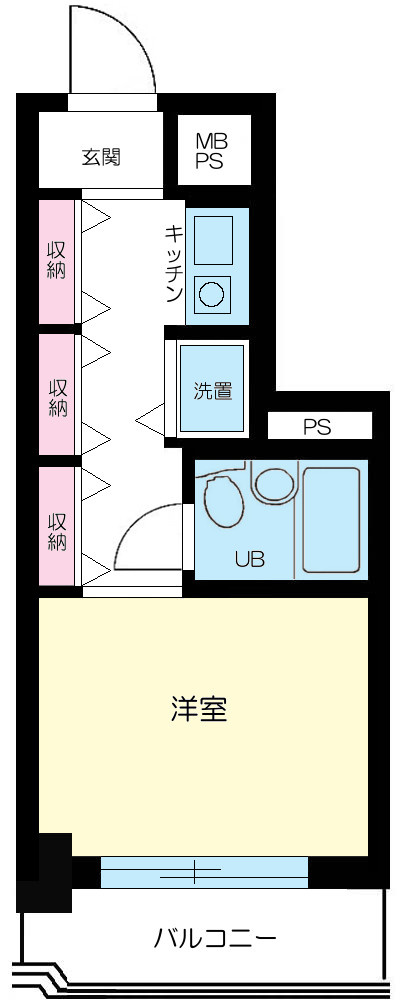 ライオンズマンション仲六郷の間取り|間取り