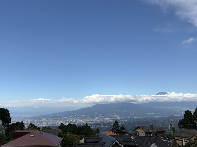 函南町　南箱根ダイヤランドの展望|富士山と駿河湾を遠望します。
