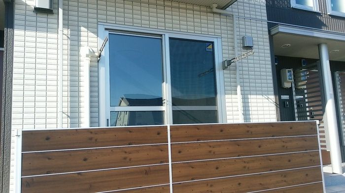 Ｄ－ｒｏｏｍ小矢部　A棟のバルコニー
