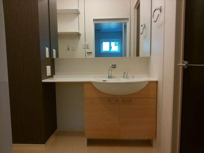 Ｄ－ｒｏｏｍ小矢部　A棟の洗面所