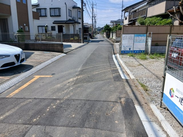 リーブルガーデン．Ｓ　熊谷久下第９　の前面道路含む現地写真|現地前面道路（2026年09月25日）撮影