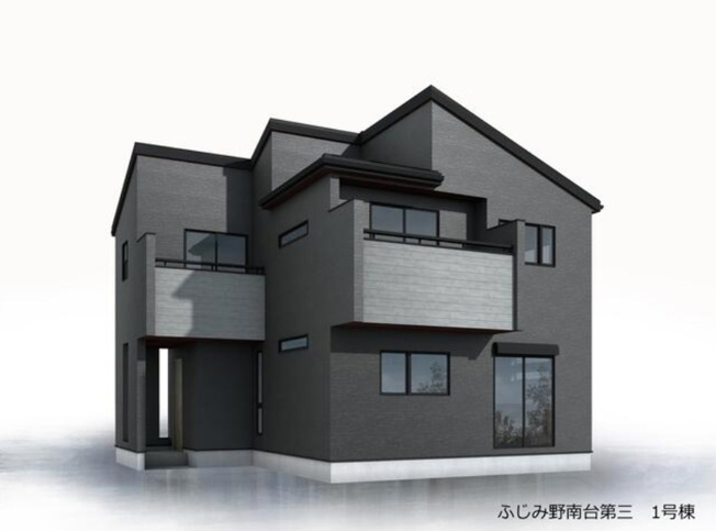 【外観パース】 | ふじみ野市南台2丁目　新築一戸建住宅　限定1棟（ふじみ野店） | 住宅性能表示制度6項目で最も高い等級を取得。住宅保証システム最長35年、地盤サポートシステム20年保証付き、安心して長く暮らせる長期優良物件。