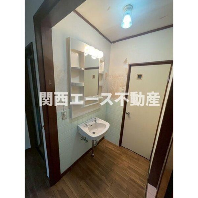 【洗面所】 | 常盤町貸家