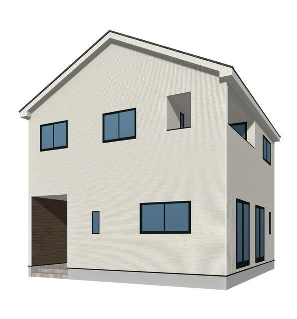 太宰府市吉松２丁目の新築一戸建の外観パース