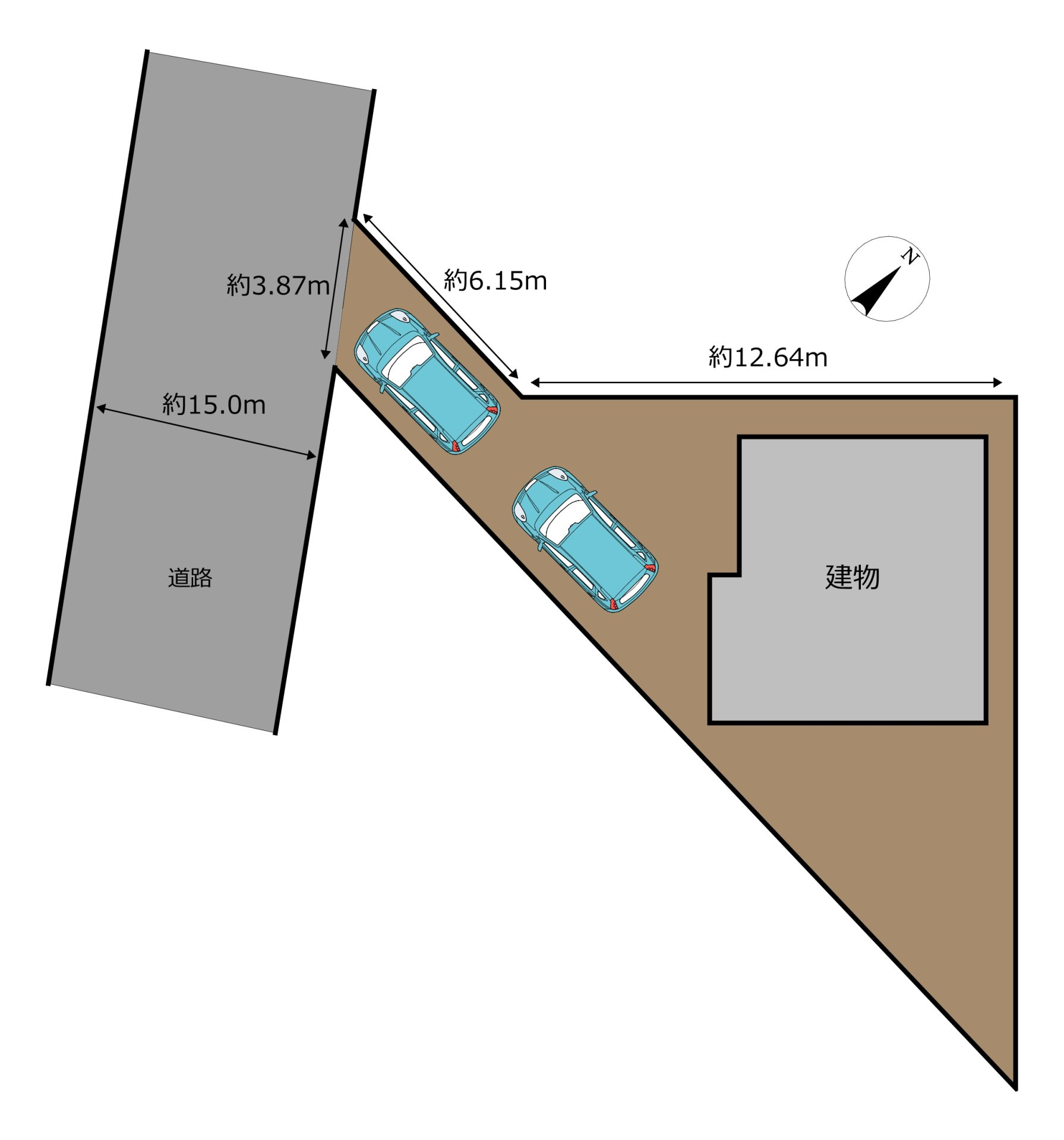 八戸市石堂1丁目の区画図