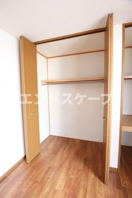 セジュール植原Ａの収納|高崎、前橋のお部屋探しはエンドスケープまで！お客様の理想お聞かせ下さい♪