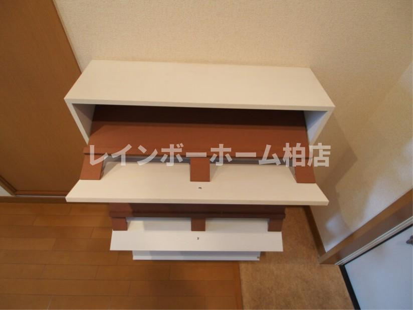 特典：仲介手数料が50％OFFです‼の収納|玄関のシューズボックスです