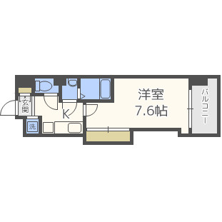 【間取り】 | Luxe難波西Ⅱ