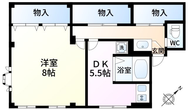トライアルコートの間取り