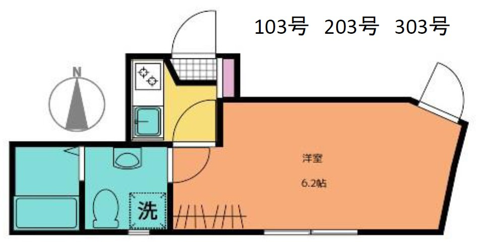 NanoCare Nishiaraiの間取り