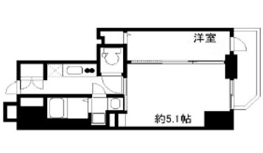GENOVIA浅草Ⅷの間取り|間取りです。