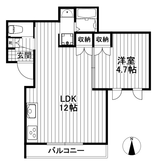 【間取り】 | ルミエール酒井