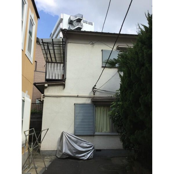 北品川アパートのエントランス