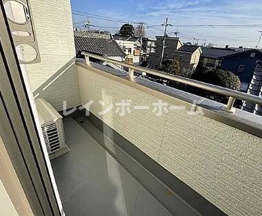 リーブルファイン中央区本町西のバルコニー