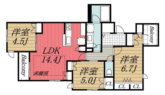 【間取り】