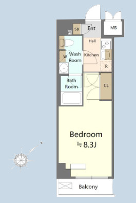 SHOKEN Residence八王子の間取り