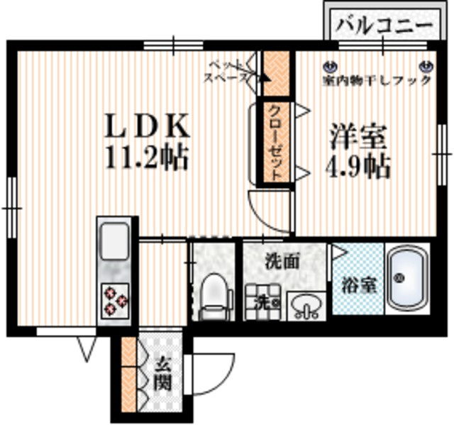 Ｐａｒｋ　Ｗａｙの間取り