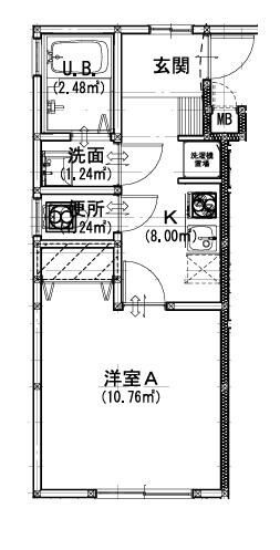 アドヴァンス新松戸の間取り