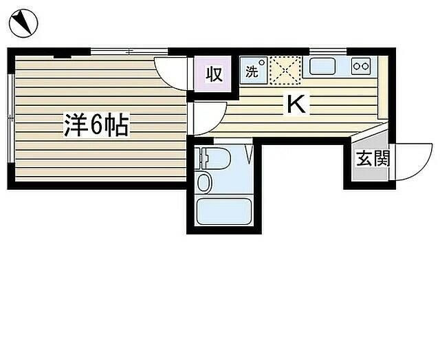 奥山ビルの間取り